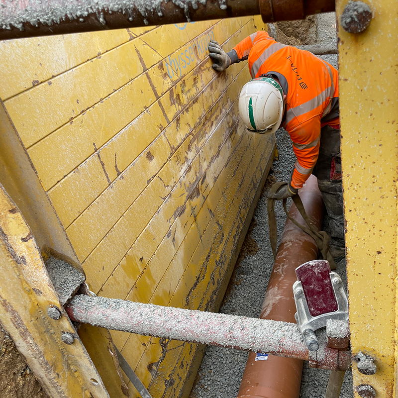 Chantier sur Vannes - Eiffage