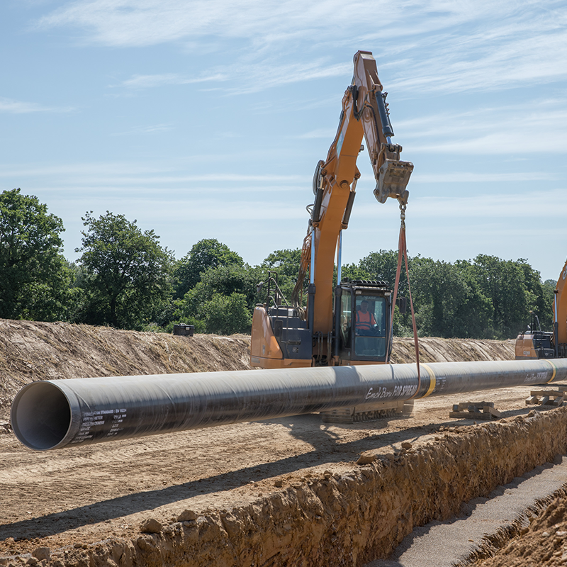 Intervention sur canalisations - DLE OUEST | Eiffage Route
