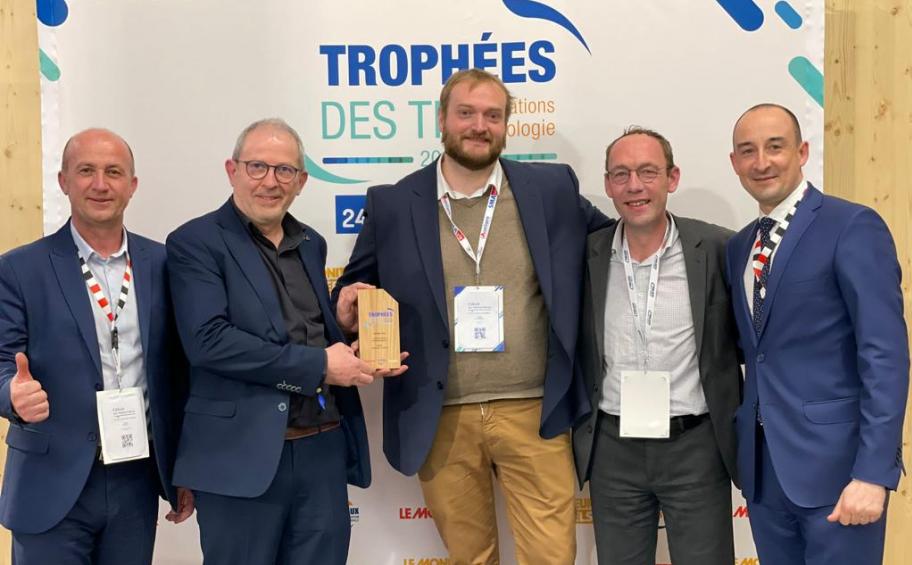 Eiffage reçoit le Grand Prix des Trophées 2022 de la FNTP pour la mise en œuvre de sa solution Biophalt® sur l’autoroute A40
